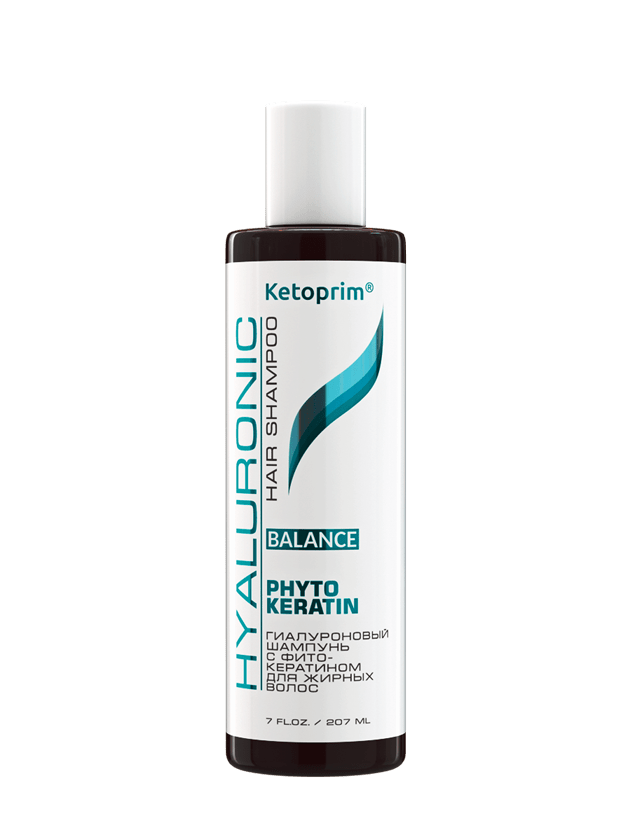 Шампунь Ketoprim® Баланс для жирных волос, 207 ml